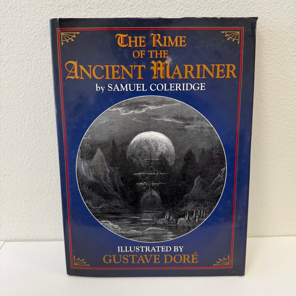 "The Rime of the Ancient Mariner" Book by Samuel Taylor Facsimile Version 1995